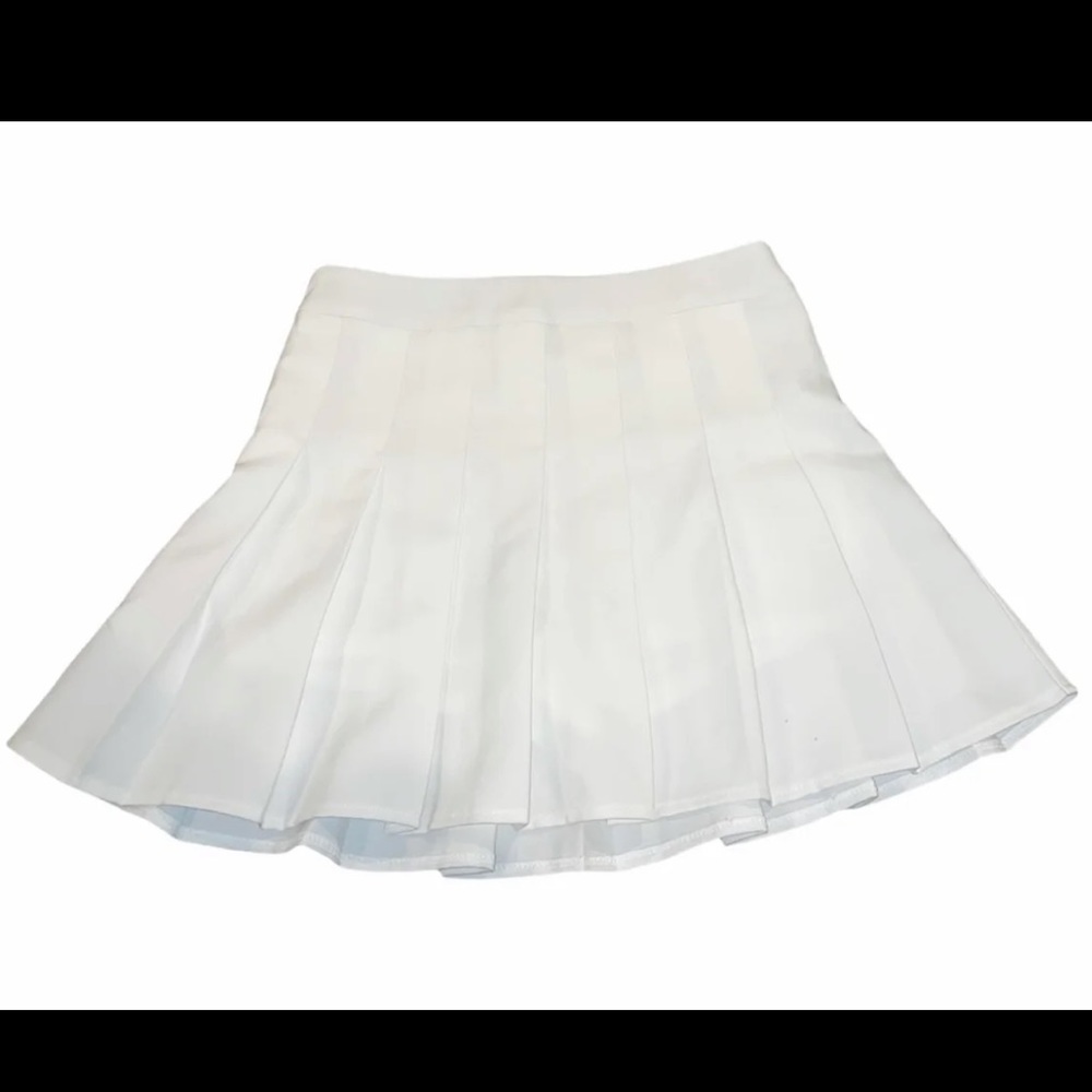 Pleated tennis skirt